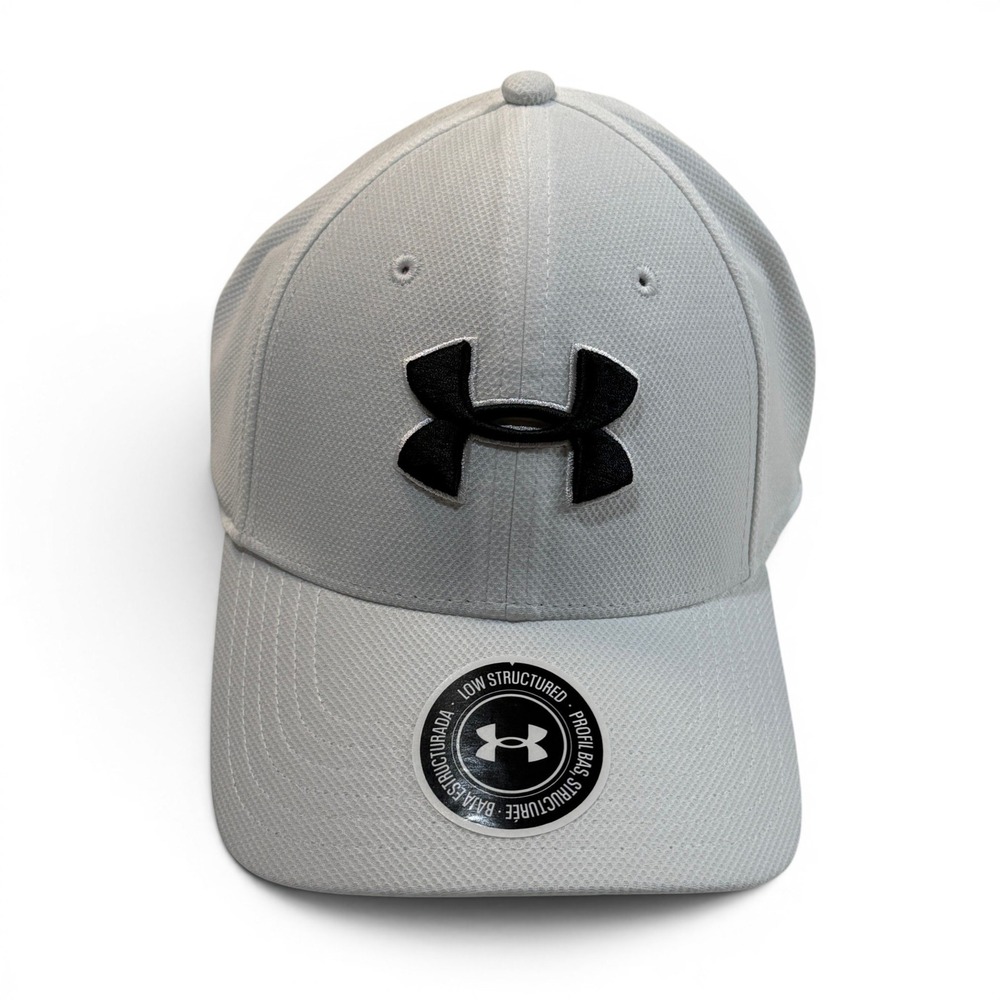 Under Armour UA Blitzing 3.0 Hat White L / XL NWT Baseball Cap Stretch Running